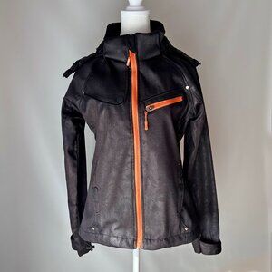 Oxygen black and orange fall jacket